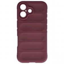 Carcasa Bizon Tur compatibila cu iPhone 17, Burgundy