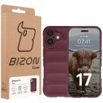 Carcasa Bizon Tur compatibila cu iPhone 17, Burgundy 9 - lerato.ro