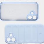 Carcasa Bizon Tur compatibila cu iPhone 17, Light Blue 7 - lerato.ro