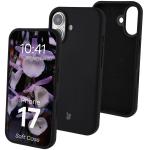 Carcasa Bizon Soft compatibila cu iPhone 17, Negru 3 - lerato.ro