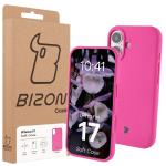 Carcasa Bizon Soft compatibila cu iPhone 17, Fucsia 8 - lerato.ro