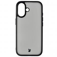 Carcasa Bizon Angelo compatibila cu iPhone 17, Transparent / Negru