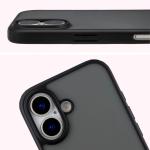 Carcasa Bizon Angelo compatibila cu iPhone 17, Transparent / Negru 4 - lerato.ro