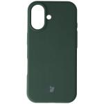Carcasa Bizon Soft compatibila cu iPhone 17, Dark Green 2 - lerato.ro