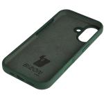 Carcasa Bizon Soft compatibila cu iPhone 17, Dark Green 5 - lerato.ro