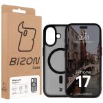 Carcasa Bizon MatteO cu MagSafe compatibila cu iPhone 17, Negru 8 - lerato.ro