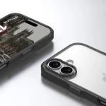 Carcasa Bizon Halo compatibila cu iPhone 17, Transparent / Negru 5 - lerato.ro