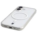 Carcasa Bizon CrystalO cu MagSafe compatibila cu iPhone 17, Transparent 7 - lerato.ro