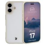 Carcasa Bizon Angelo compatibila cu iPhone 17, Transparent / Bej 3 - lerato.ro