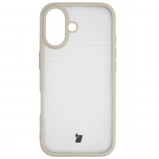 Carcasa Bizon Angelo compatibila cu iPhone 17, Transparent / Bej