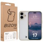 Carcasa Bizon Angelo compatibila cu iPhone 17, Transparent / Bej 7 - lerato.ro