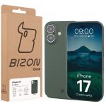 Carcasa Bizon Shell compatibila cu iPhone 17, Verde 7 - lerato.ro