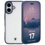 Carcasa Bizon Angelo compatibila cu iPhone 17, Transparent / Albastru 3 - lerato.ro
