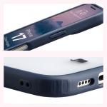 Carcasa Bizon Angelo compatibila cu iPhone 17, Transparent / Albastru 5 - lerato.ro