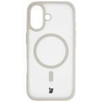 Carcasa Bizon MatteO cu MagSafe compatibila cu iPhone 17, Bej 2 - lerato.ro