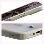 Carcasa Bizon MatteO cu MagSafe compatibila cu iPhone 17, Bej 6 - lerato.ro