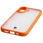Carcasa Bizon Angelo compatibila cu iPhone 17, Transparent / Portocaliu 6 - lerato.ro