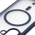 Carcasa Bizon MatteO cu MagSafe compatibila cu iPhone 17, Albastru 4 - lerato.ro