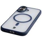 Carcasa Bizon MatteO cu MagSafe compatibila cu iPhone 17, Albastru 7 - lerato.ro