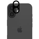 Set 2 folii sticla camera foto Bizon Glass Snap Lens compatibila cu iPhone 17, Negru 6 - lerato.ro
