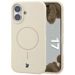 Carcasa Bizon Soft cu MagSafe compatibila cu iPhone 17, Bej 3 - lerato.ro