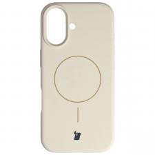 Carcasa Bizon Soft cu MagSafe compatibila cu iPhone 17, Bej