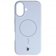 Carcasa Bizon Soft cu MagSafe compatibila cu iPhone 17, Albastru