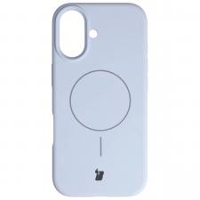 Carcasa Bizon Soft cu MagSafe compatibila cu iPhone 17, Albastru