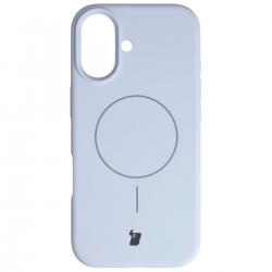 Carcasa Bizon Soft cu MagSafe compatibila cu iPhone 17, Albastru