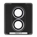 Folie sticla camera foto Bizon Glass Snap Lens compatibila cu iPhone 17, Violet 3 - lerato.ro