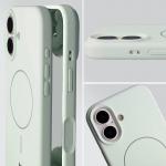 Carcasa Bizon Soft cu MagSafe compatibila cu iPhone 17, Verde 7 - lerato.ro