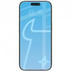 Set 2 folii sticla securizata Bizon Glass Clear Duo compatibile cu iPhone 17 Pro / 16 Pro, Transparent 2 - lerato.ro