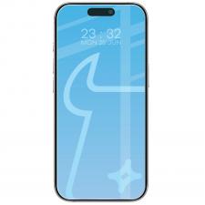 Set 2 folii sticla securizata Bizon Glass Clear Duo compatibile cu iPhone 17 Pro / 16 Pro, Transparent