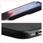 Kit protectie 2 in 1 BizonMobile, Carcasa Bizon Angelo si Folie sticla securizata Bizon Glass Edge, compatibil cu iPhone 17, Negru 6 - lerato.ro