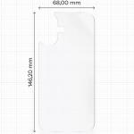 Folie protectie pentru spatele telefonului Bizon Hydrogel compatibila cu iPhone 17, Transparent 3 - lerato.ro