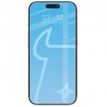 Set protectie 4in1 Bizon Glass Clear Pack, 3 folii sticla ecran + 1 folie sticla camera foto, compatibil cu iPhone 17, Transparent 4 - lerato.ro