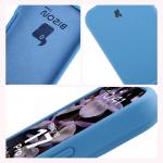 Carcasa Bizon Soft compatibila cu iPhone 17 Pro, Albastru 7 - lerato.ro