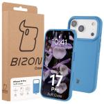 Carcasa Bizon Soft compatibila cu iPhone 17 Pro, Albastru 8 - lerato.ro