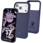Carcasa Bizon Soft compatibila cu iPhone 17 Pro, Dark Blue 3 - lerato.ro