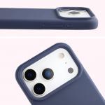 Carcasa Bizon Soft compatibila cu iPhone 17 Pro, Dark Blue 6 - lerato.ro