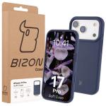Carcasa Bizon Soft compatibila cu iPhone 17 Pro, Dark Blue 8 - lerato.ro