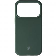 Huse si carcase iPhone 17 Pro, Carcasa Bizon Soft compatibila cu iPhone 17 Pro, Dark Green, lerato.ro