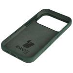 Carcasa Bizon Soft compatibila cu iPhone 17 Pro, Dark Green 5 - lerato.ro