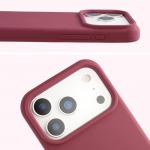 Carcasa Bizon Soft compatibila cu iPhone 17 Pro, Dark Purple 6 - lerato.ro