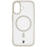 Kit protectie 2 in 1 BizonMobile, Carcasa Bizon MatteO si Folie sticla securizata Bizon Glass Edge, compatibil cu iPhone 17, Bej 3 - lerato.ro