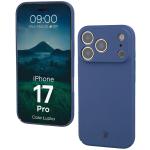 Carcasa Bizon Shell compatibila cu iPhone 17 Pro, Albastru 3 - lerato.ro