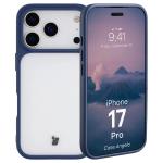 Carcasa Bizon Angelo compatibila cu iPhone 17 Pro, Transparent / Albastru 3 - lerato.ro