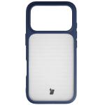 Carcasa Bizon Angelo compatibila cu iPhone 17 Pro, Transparent / Albastru 2 - lerato.ro