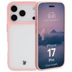 Carcasa Bizon Angelo compatibila cu iPhone 17 Pro, Transparent / Roz 3 - lerato.ro