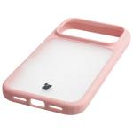 Carcasa Bizon Angelo compatibila cu iPhone 17 Pro, Transparent / Roz 6 - lerato.ro